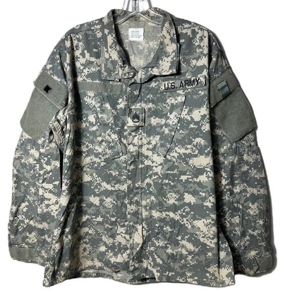 Army Combat Uniform Digital Camo Coat Size Medium Regular - Picture 1 of 11